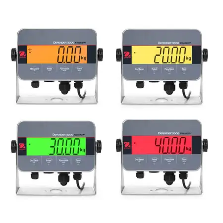 Click Here To Enlarge This Photo Of OHAUS DEFENDER 3000 STAINLESS FOOD INDUSTRY FLOOR SCALE