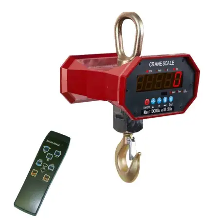 Click Here To Enlarge This Photo Of PORTABLE CRANE SCALE - SHORT OR LONG TERM HIRE