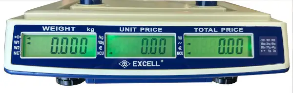 Click Here To Enlarge This Photo Of EXCELL FDP3-P DIGITAL RETAIL SCALES WITH TOWER DISPLAY